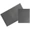 JAM Paper Heavy Duty Plastic 2-Pocket Folders, 6ct.